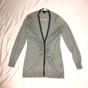 Button down sweater